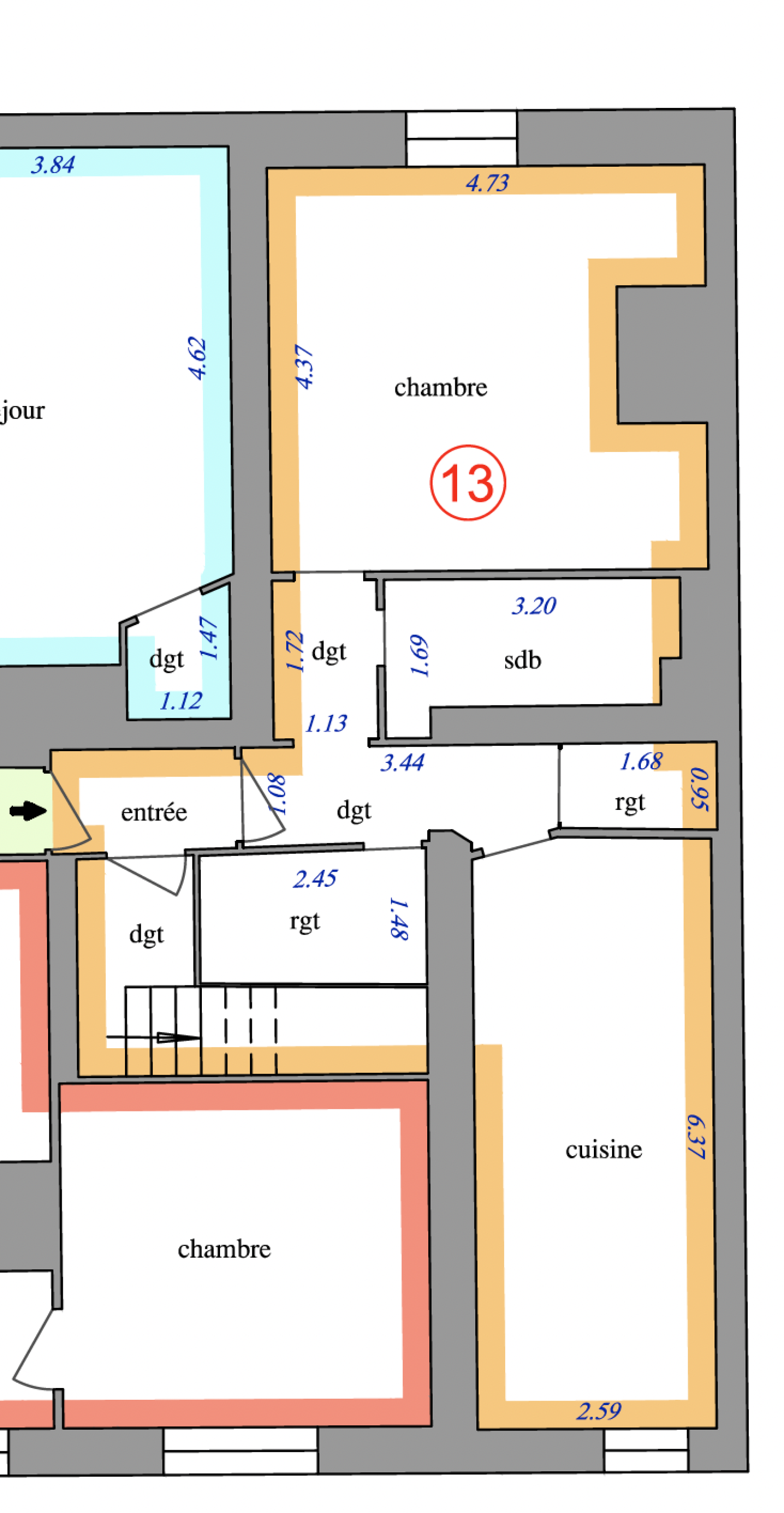 Image_5, Appartement, Laxou, ref :457T-11